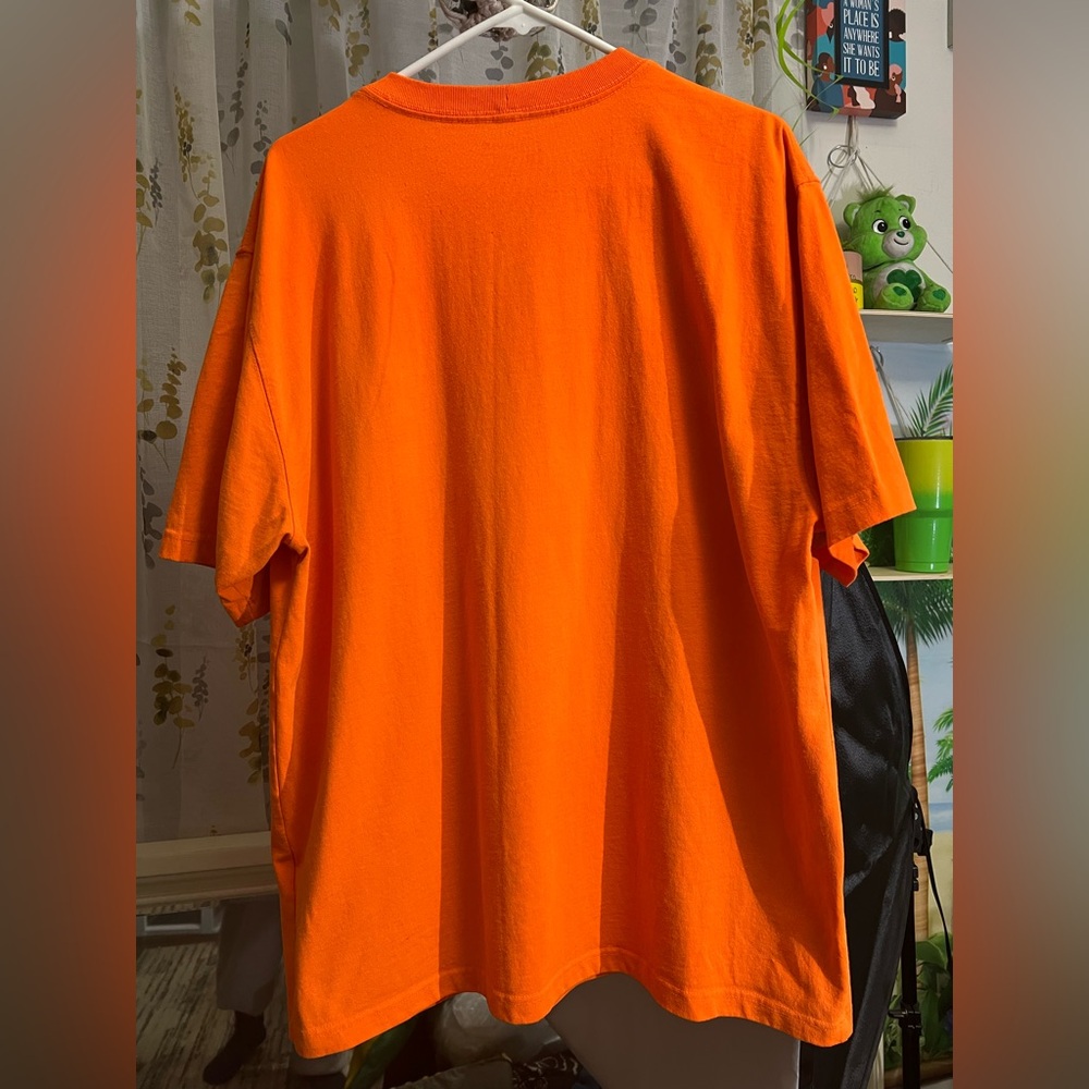 Carhartt Men's Bright Orange Short Sleeve Tee - Picture 2 of 3
